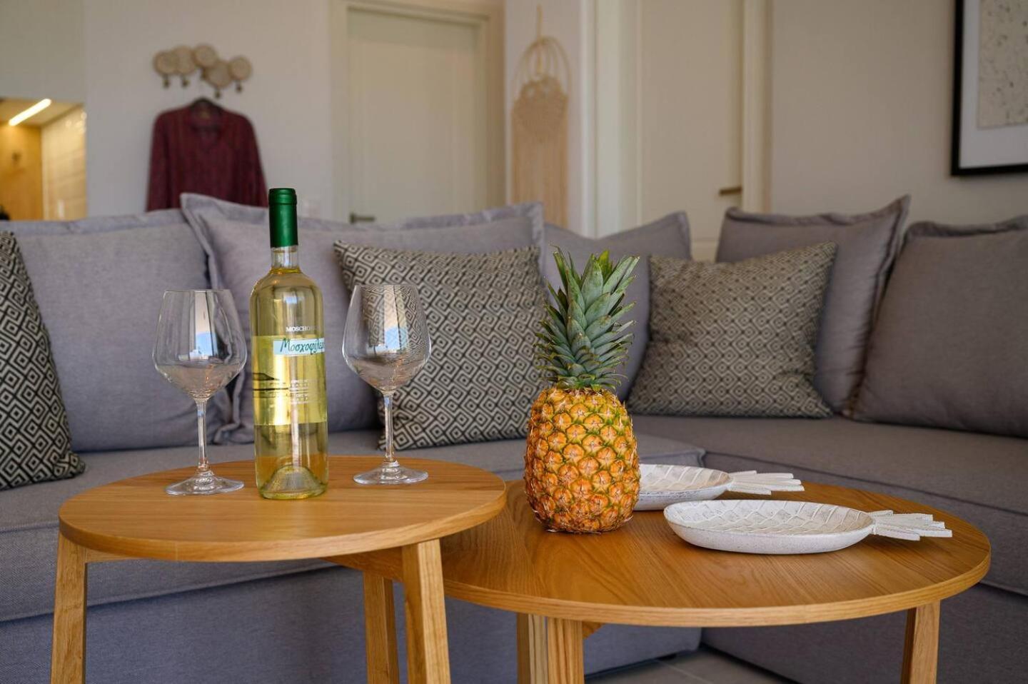 Ammokrinos Luxury Homes,150M From The Beach Kalamaki  Zewnętrze zdjęcie