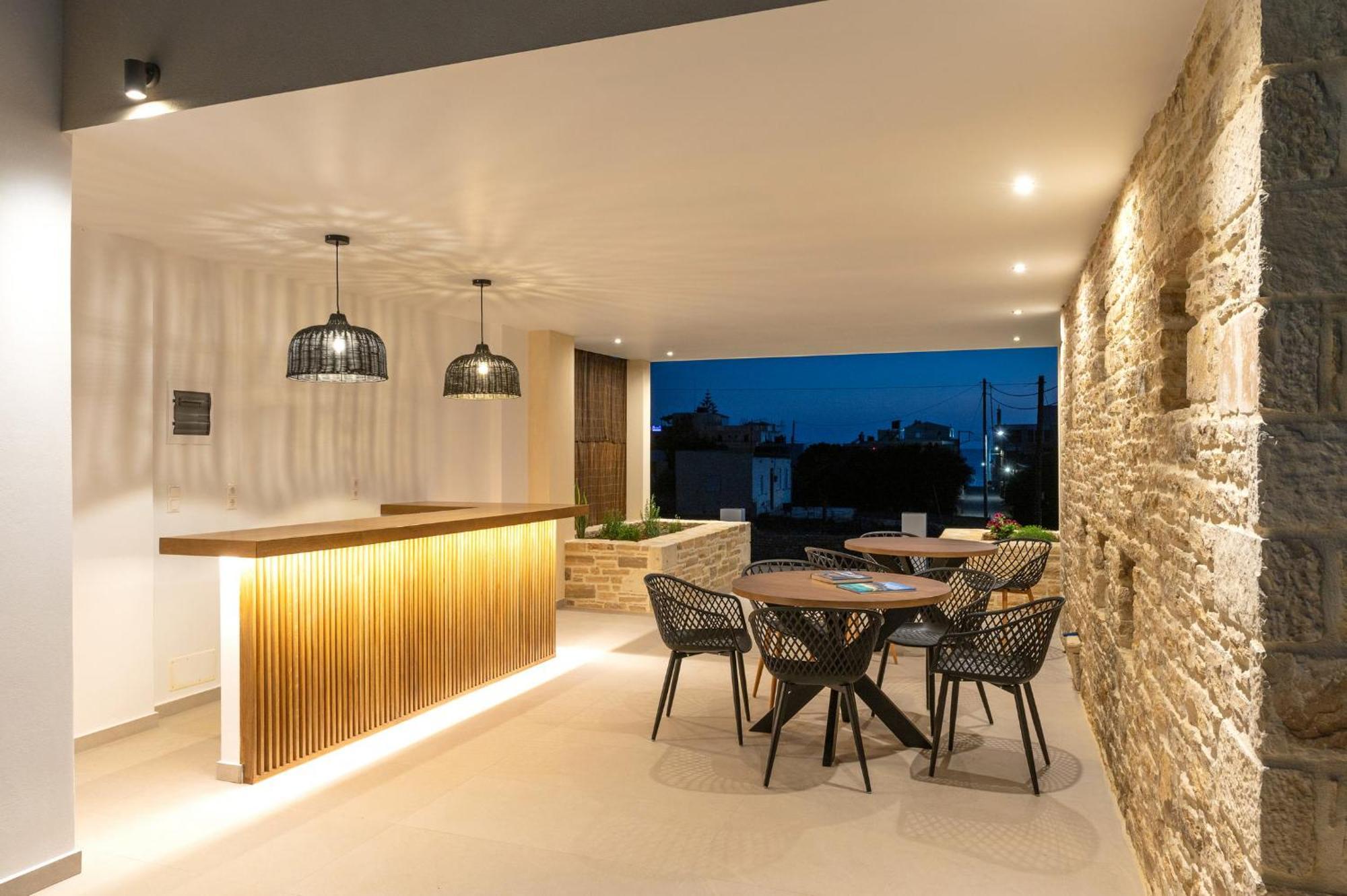 Ammokrinos Luxury Homes,150M From The Beach Kalamaki  Zewnętrze zdjęcie