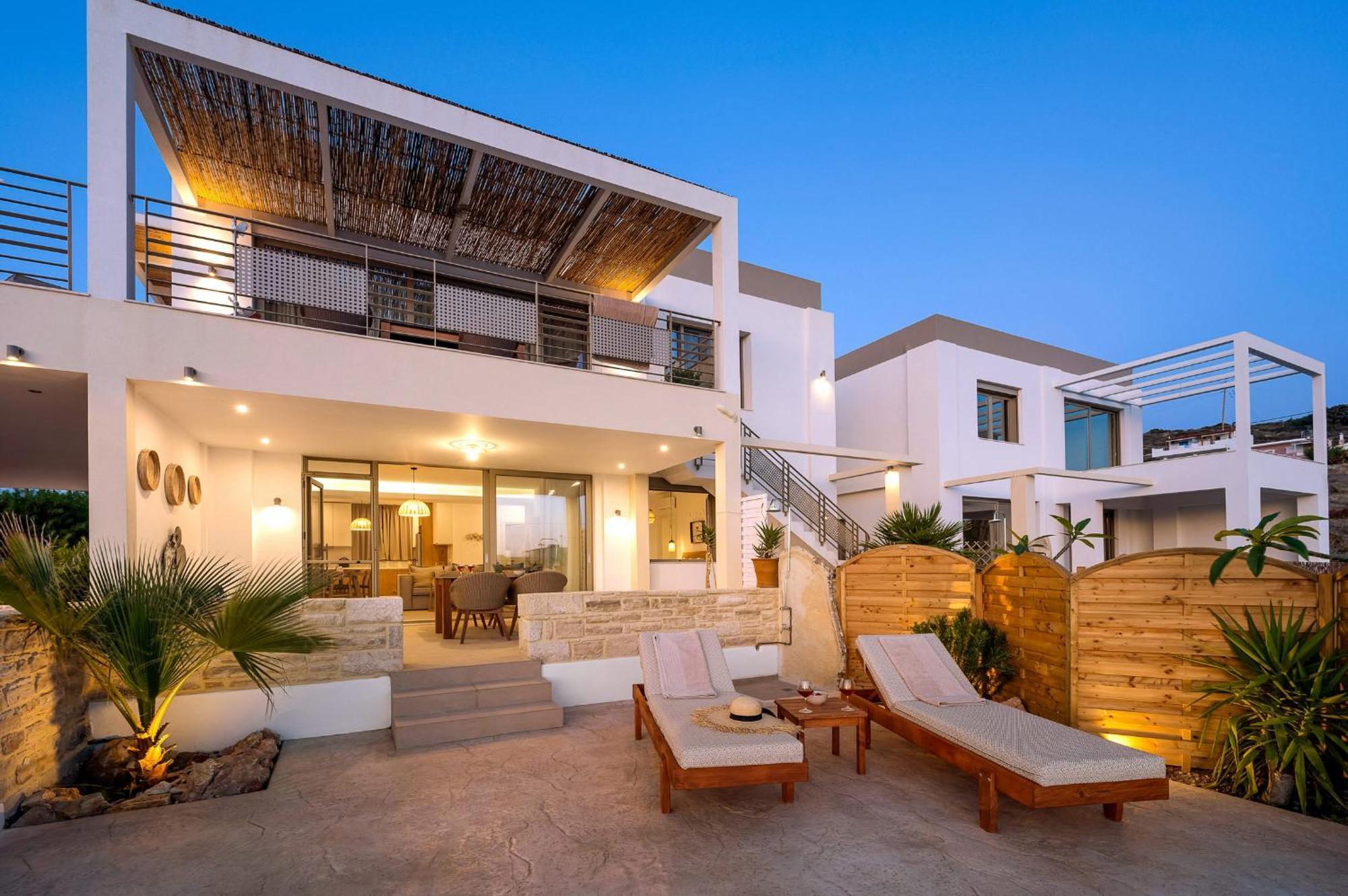 Ammokrinos Luxury Homes,150M From The Beach Kalamaki  Zewnętrze zdjęcie