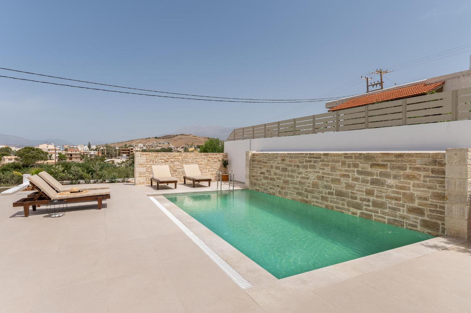 Ammokrinos Luxury Homes,150M From The Beach Kalamaki  Zewnętrze zdjęcie