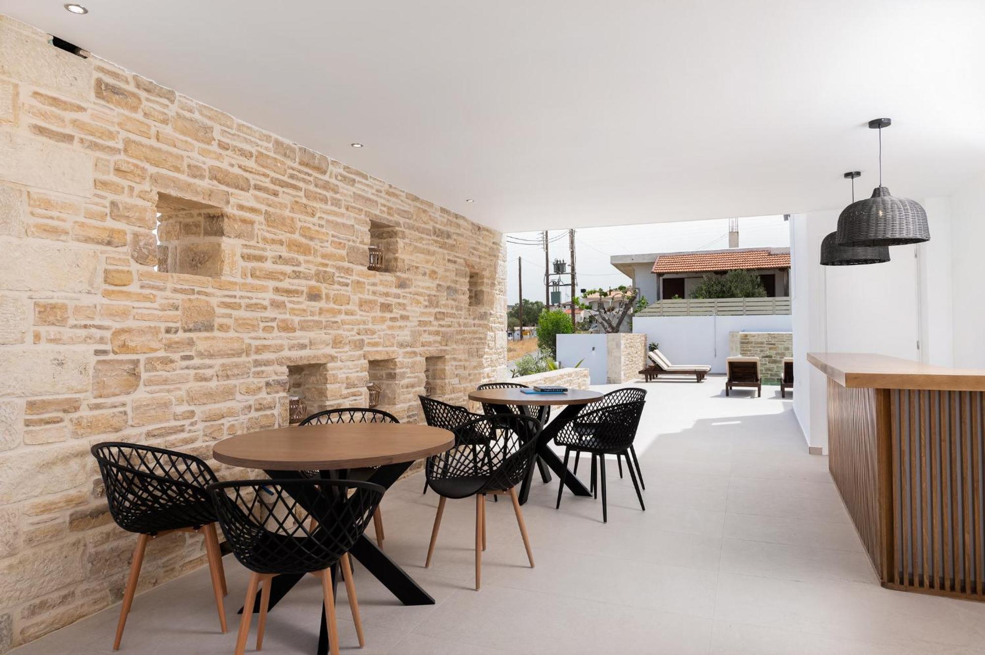 Ammokrinos Luxury Homes,150M From The Beach Kalamaki  Zewnętrze zdjęcie