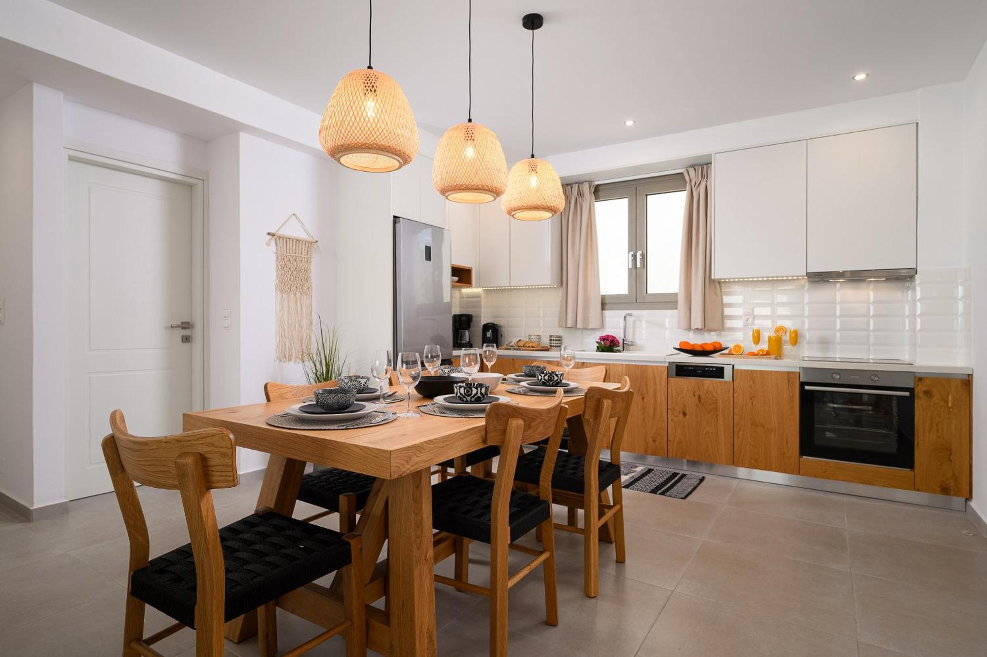 Ammokrinos Luxury Homes,150M From The Beach Kalamaki  Zewnętrze zdjęcie