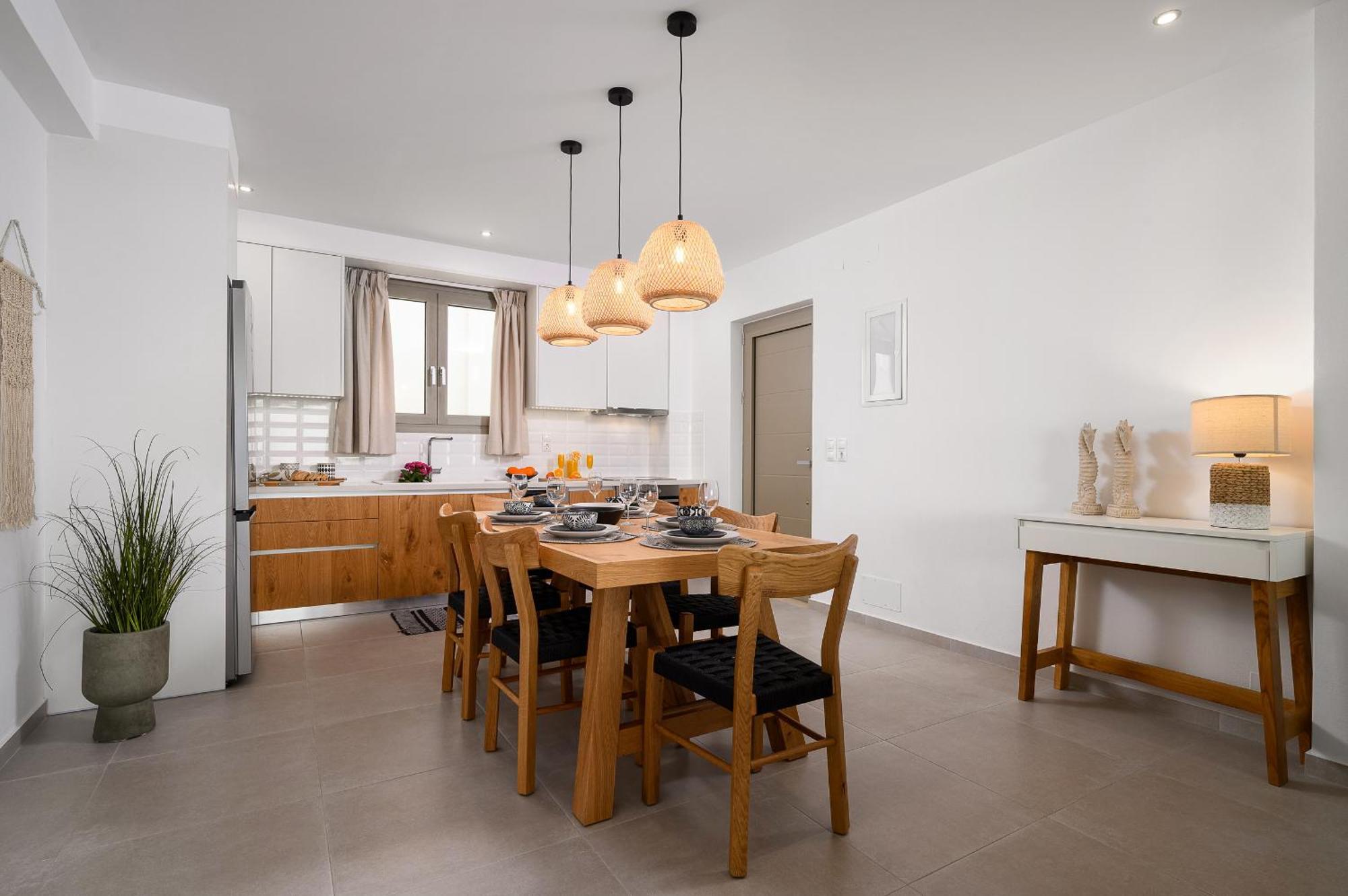Ammokrinos Luxury Homes,150M From The Beach Kalamaki  Zewnętrze zdjęcie