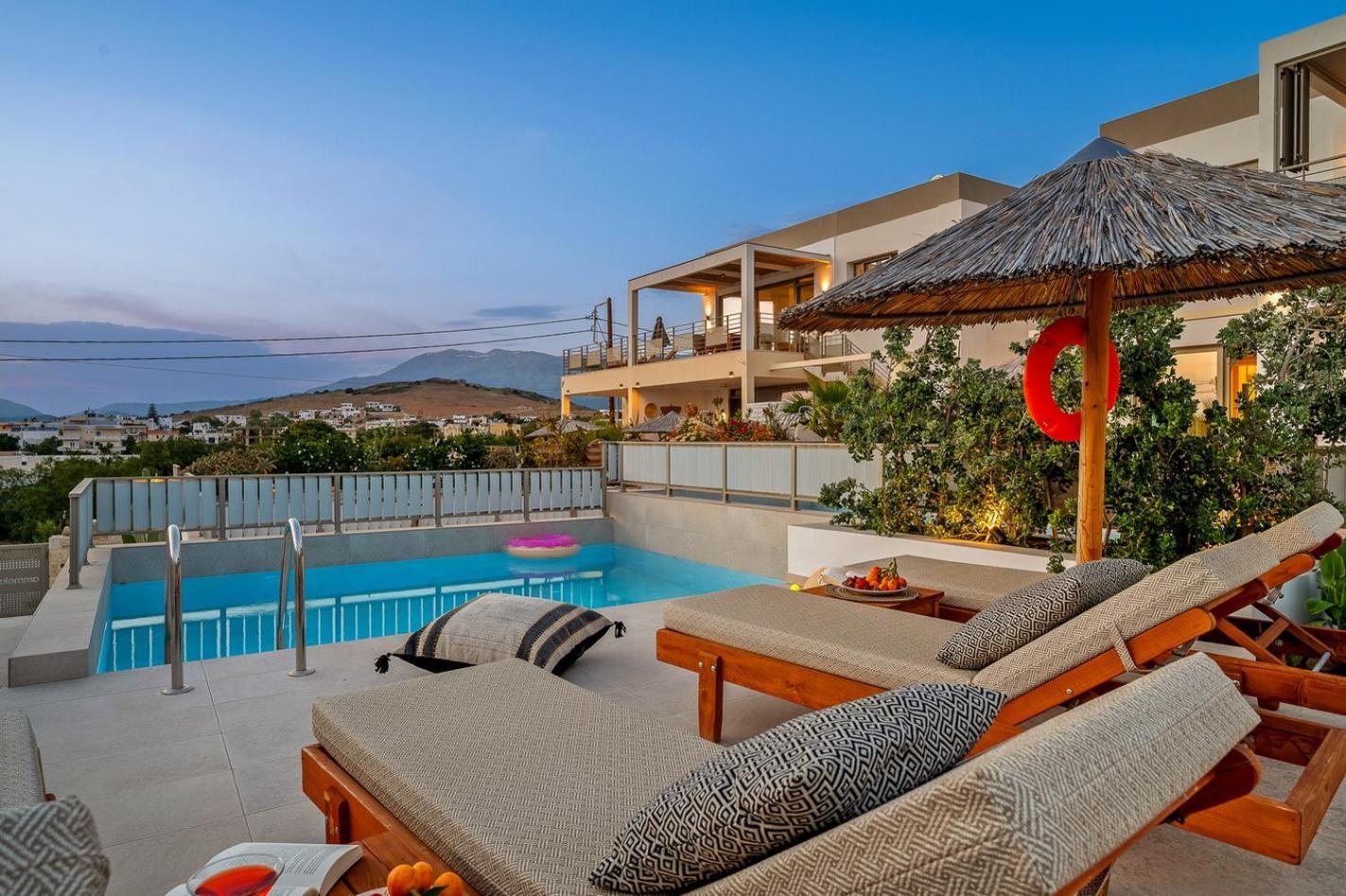 Ammokrinos Luxury Homes,150M From The Beach Kalamaki  Zewnętrze zdjęcie